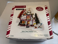 Department 56 North Pole Series Santas Paper Snowflake Studio 2006 56.57225 picture