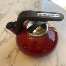 Kitchen Aid Red Teapot whistle tea kettle picture