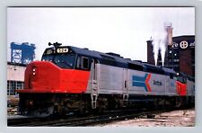 Amtrak SDP40F Train, Transportation, Vintage Souvenir Postcard picture