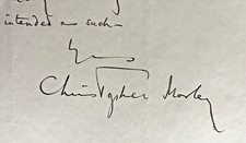 Christopher Morley Letter Autograph Dated May 14 1931 Writer Literature picture