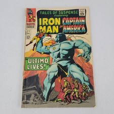 Tales of Suspense 77 Comic Book Iron Man Captain America 1st Peggy Carter Ultimo picture