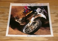 Original 1996 Yamaha WR250 Motorcycle Dirt Bike Deluxe Sales Brochure 96 picture