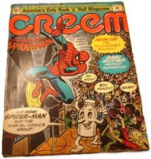 CREEM MAGAZINE 11 vol 4 VF+ 1973 AMAZING SPIDERMAN PROMO WITHIN PROMOTIONAL picture
