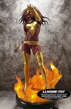 30CM tall Dark Phoenix girl 3d Print Model Unpainted Garage Kit Statue Figure picture