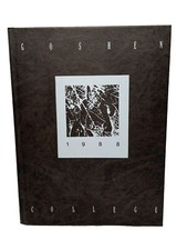 Goshen College Yearbook Maple Leaf 1988 Goshen Indiana Yearbook Home Decor picture