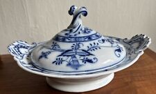 Meissen Blue Onion Tureen Serving Bowl Mint Vintage Porcelain Ceramic picture
