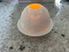 Vintage Bernardaud Limoge Porcelain Votive Tealight - Versailles Palace picture