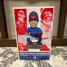 Syracuse Mets Francisco Alvarez Conquerors de Syracuse Bobblehead (IN BOX) picture