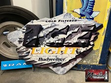 Vtg. 1990's BUDWEISER Bud Ice Light Beer Sign picture