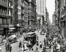 1912 BROADWAY, New York City, Street Scene PHOTO ((195-C) picture