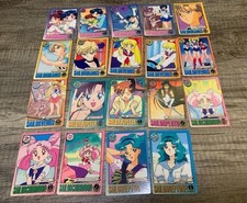 1994 Graffiti Bandai Sailor Moon Carddass PART 5 x 38pcs Regular CARD SET picture