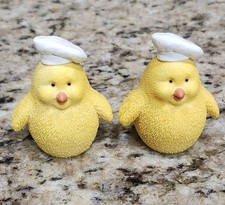 VTG Sagaform Chicks Swedish Salt & Pepper Shakers Set Scandinavian Folk Art NEW picture