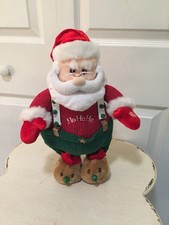 Vintage 2002 Coyne's Jump For Christmas Animated Singing Santa Plush EUC RARE picture