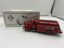 FIRST GEAR  1957 INTERNATIONAL R-190  FUEL TANKER - 19-1600 FDNY #1 picture
