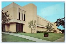 1982 Annie Richardson Bass Building Christian University Fort Worth TX Postcard picture