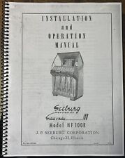 *NEW* Seeburg Model R Installation And Operation Manual picture