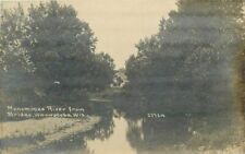 Bridge Childs Menominee River C-1910 RPPC Postcard Wauwatosa Wisconsin 3729 picture