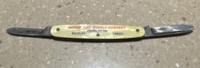 VTG Ad-Knife Advertising Folding Pocket Knife Motor Car Supply Charleston WV picture