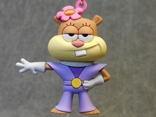 Nickelodeon SpongeBob NEW * Miss Appear Sandy Squirrel Clip * Blind Bag Series 6 picture