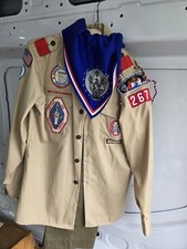 Nice Vintage Boy Eagle Scout BSA Neckerchief Unoform Lot Pennsylvania PA Patch picture