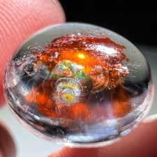 8.2ct Natural Beautiful Multi-inclusions Crystal Polished Specimen picture
