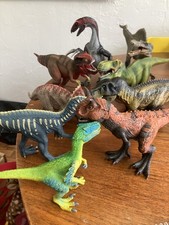 Schleich papo Dinosaurs  huge Lot 9 dino animal picture