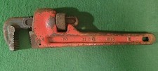 Vintage 1928-31 Matsuzaka Cast Steel & CO Heavy Duty 250 MM Japanese Pipe Wrench picture
