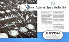 Eaton Mfg Co Marshall Battle Creek Saginaw Detroit Michigan Vtg Mag Print Ad picture