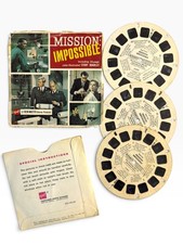Vintage GAF View-Master Mission Impossible B505 Complete 3 Reel Set 1968 CBS TV  picture