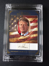 2025 Sportscards.Com A Word From POTUS President Jimmy Carter Handwritten Relic picture