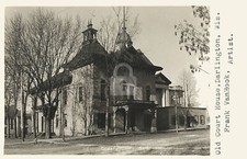 Old Court House, Darlington, WI Wisconsin 1907 RPPC Photo Postcard Copy picture