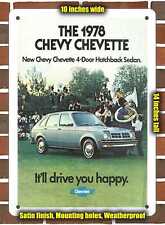 METAL SIGN - 1978 Chevrolet Chevette picture