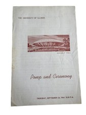 University Of Illinois 1964 Pomp & Ceremony Program picture