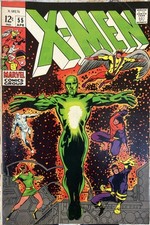 The X-Men #55 (Marvel Comics April 1969) picture
