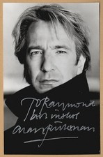 Alan Rickman (1946-2016) - Harry Potter - RARE authentic signed photo - COA picture