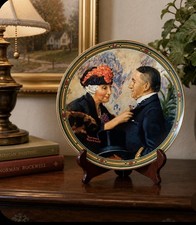 Norman Rockwell Love’s Reward Collector Plate 1987 Knowles Rockwell USA Dream picture