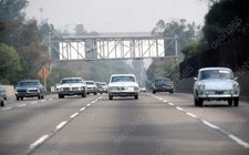 sl08 Original Slide 1970 Los Angeles Freeway traffic / cars 543a picture