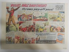 Wheaties Cereal Ad: NY Giants vs. Green Bay Packers from 1938  11 x 15 inches picture