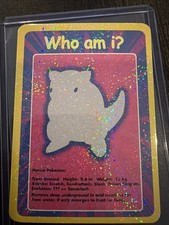 Sandshrew #027 Funskool Who Am I? Holo Pokemon 2004 Vintage Rare US Seller NM+ picture