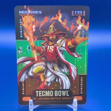 HTH Tecmo Bowl Bo Jackson Battle Arena Merlomes Card BF123 2024 picture