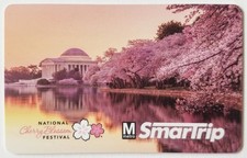2018 National Cherry Blossom Festival Smartrip Card Washington DC Metro - WMATA picture
