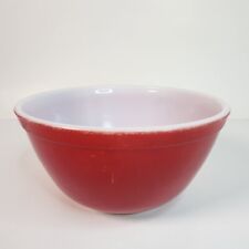 PYREX Red 405 Vintage Mixing Bowl 1 1/2 QT 7.25 Diameter picture
