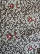 Jane Shelton Rose Medallions Brown 2 yards picture