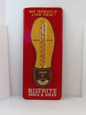 VINTAGE BILTRITE HEELS & SOLES THERMOMETER BY ROBERTSON SIGN CO. U.S.A.* picture