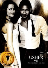 2009 • VIP USHER print ad • 2000s Mens Fashion EA.26 picture
