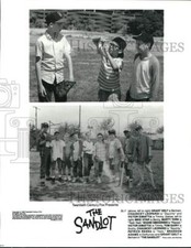 1993 Press Photo The young cast members of the film 