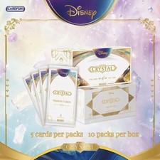 Pre-sale CardFun Disney Crystal Series Collectibles Cards Sealed Box 2026 picture