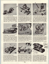 1958 PAPER AD Nylint All Metal Electronic Cannon Toy Big Max Robot Golden Sonic picture