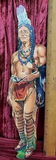 Vintage 50s Dennison Thanksgiving Native American Indian 16