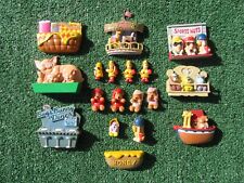 Vintage Mixed Lot of Giftco Nobel Hall SCC JSNY Refrigerator Magnets Odds & Ends picture